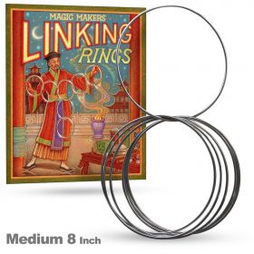 Сцепленные кольца 20 см - Linking Rings 8" Medium