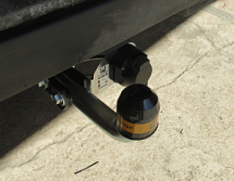 Фаркоп с оцинкованным шаром Лада Нива 4x4 Urban 2014- крепление шара на двух болтах