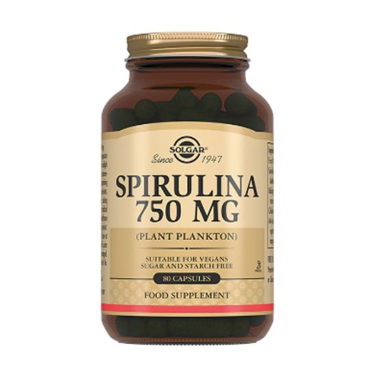 СОЛГАР Спирулина 750мг
