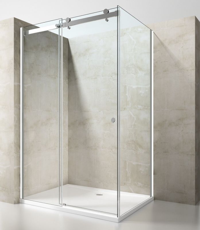 Душевой уголок OportoShower OS11 100x80x190 см Прозрачное стекло 8 мм