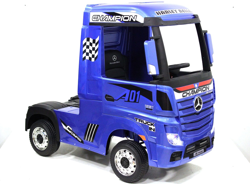 4050. Электромобиль-Фура Mercedes Benz Actros синий