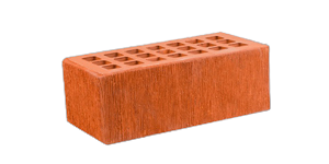 Кирпич керамический облицовочный Красный “Бархат” 1.4 NF (250x120x88) Железногорск