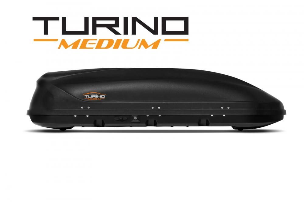 Бокс "Turino Medium" 460L 191х79х46cм, (белый, чёрный, серый)