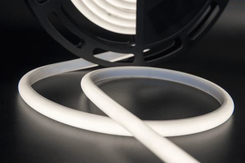 Термолента светодиодная SMD 2835, 180 LED/м, 12 Вт/м, 24В , IP68, Цвет: Нейтральный белый