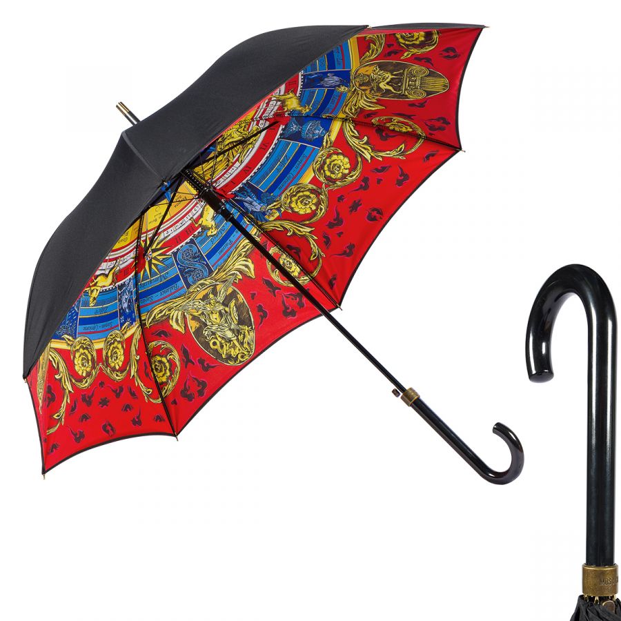 Зонт-трость Moschino 8019-d63autoa Zodiac Multi