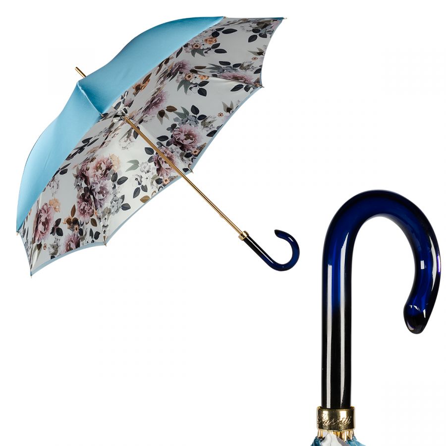 Зонт-трость Pasotti Blu Almond Plastica