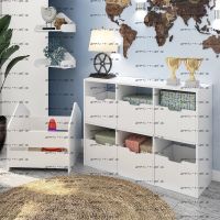 Стеллаж Фанки Кидз двухсекционный 13/69 СВ