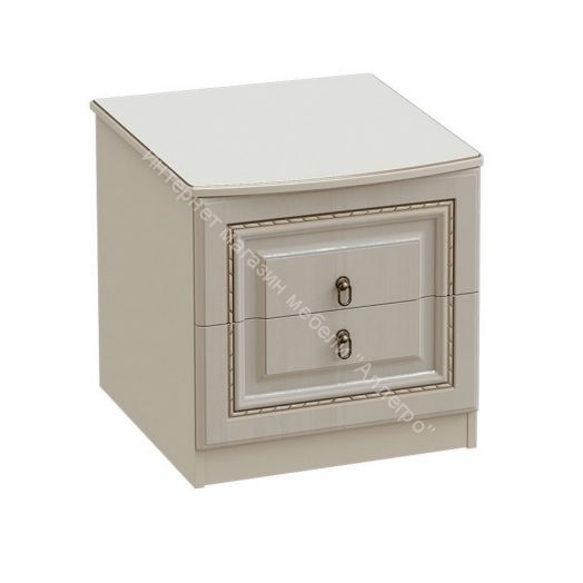 Спальный гарнитур "Николь" Ясень жемчужный