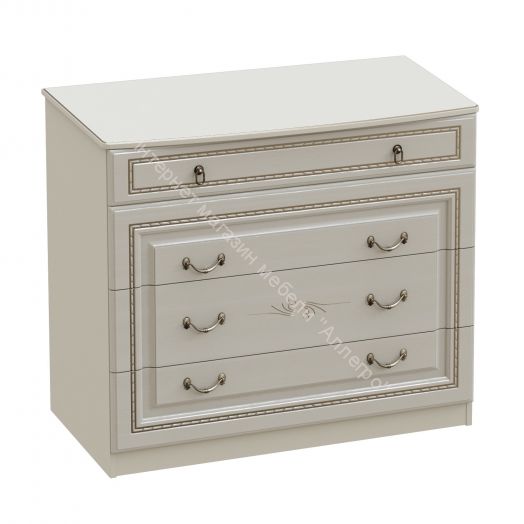 Спальный гарнитур "Николь" Ясень жемчужный