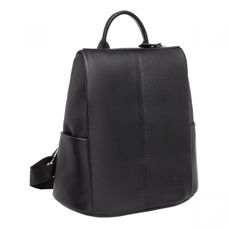 Женский кожаный рюкзак Blackwood Cabot Black