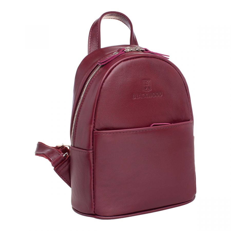 Женский кожаный рюкзак Blackwood Barlow Burgundy