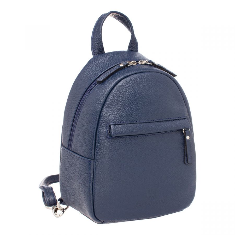 Женский кожаный рюкзак Blackwood Canberra Dark Blue