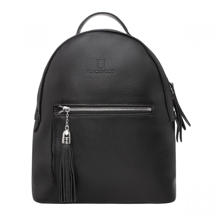 Женский кожаный рюкзак Blackwood Jarsey Black