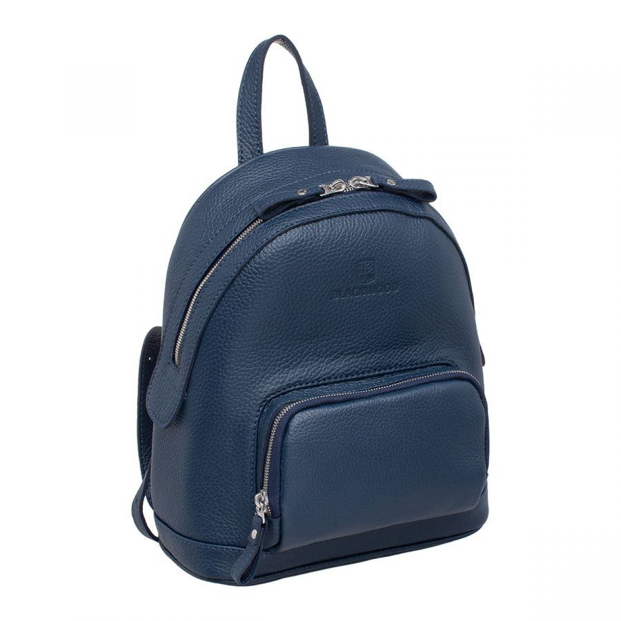 Женский кожаный рюкзак Blackwood Lairs Dark Blue
