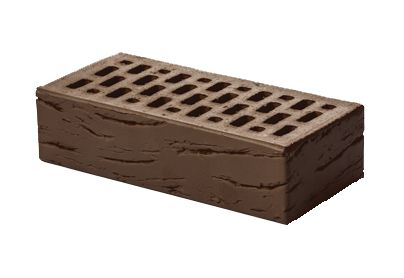 Кирпич керамический облицовочный Антик Шоколад 1NF (250x120x65) Магма керамик