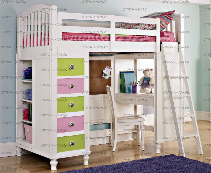 Кровать-чердак Cabinet Кадет №10