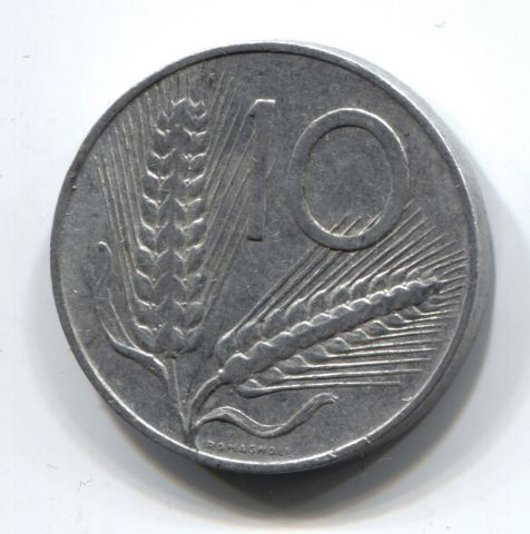 10 лир 1955 Италия
