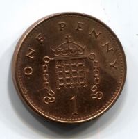 1 пенни 1998 Великобритания