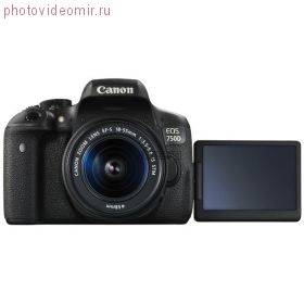 Зеркальный фотоаппарат Canon EOS 750D Kit 18-55 IS STM