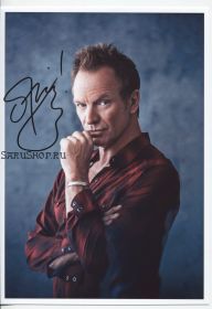 Автограф: Стинг / Sting