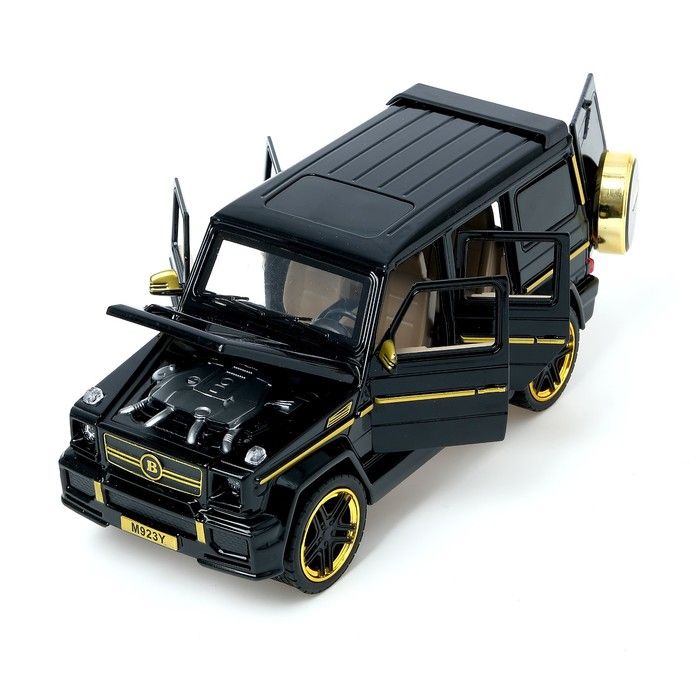 Машинка модель металлическая мерседес Гелендваген Brabus масштаб 1:24 (M923Y)