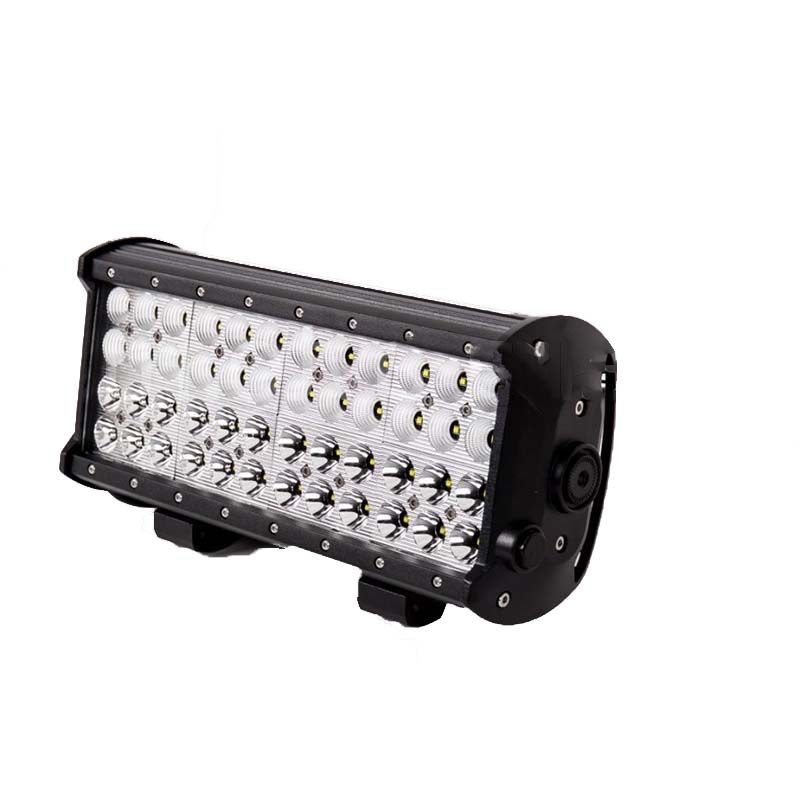 Четырехрядная светодиодная балка 144 Ватт 48 led Cree 31 см COMBO с переключением