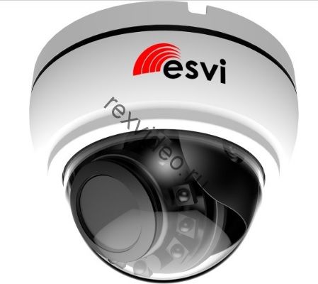 вариофокальная купольная IP (2 Mp, f=2.8-12мм, Silicon Optronics F23, POE, аудио вх ) EVC-NK20-F22-P/A (BV)