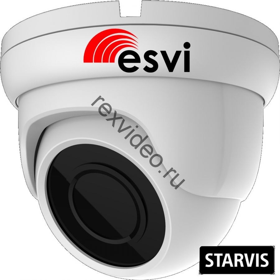 Антивандальная IP (2 Mp, Sony STARVIS IMX307, POE, аудио вх., SD) EVC-DB-SE20-P/A/C