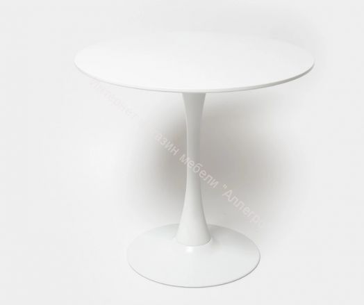 Стол "ST-022" (D 800) белый