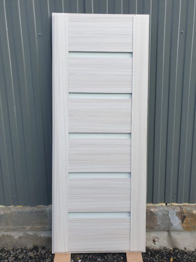 REX Внутренняя панель СБ-14 Лиственница Бежевая Белое стекло