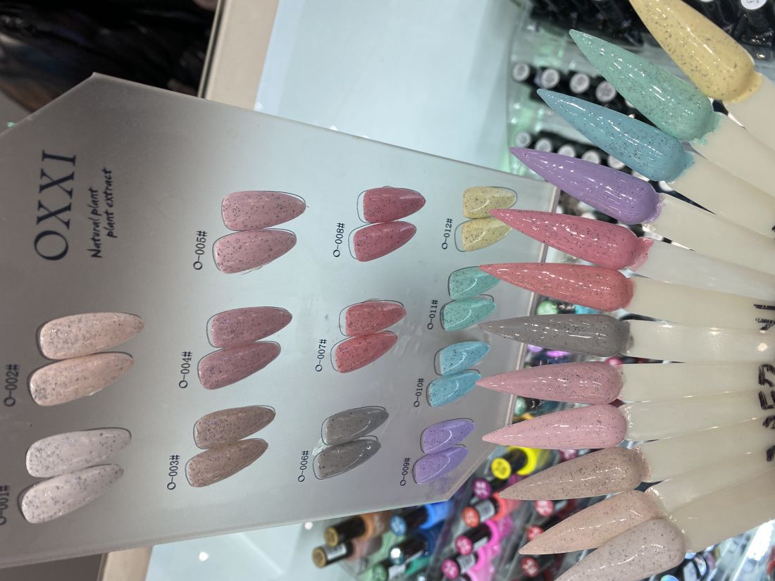 Гель лак Oxxi серия "Конфетти" 06  8 мл !!!