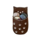 Тапочки подарочные 5 шт CAT one size BROWN