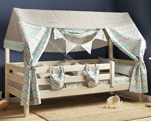 Кровать с надстройкой "Соня" Прозрачный