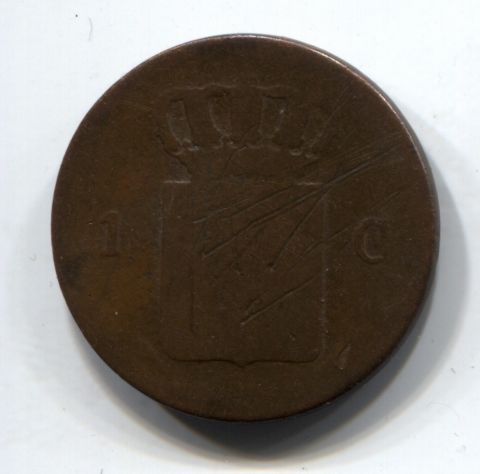 1 цент 1827 Нидерланды