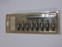 Пробойник, диаметр 0,8-3,5 мм (набор 9 штук)