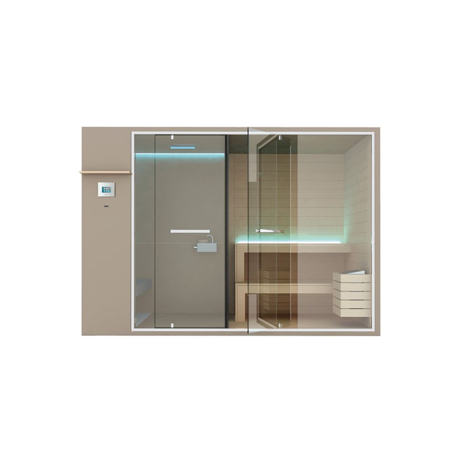 Изображение Хаммам со встроенным душем и сауной Hafro Ethos