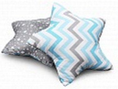 Подушка  ЗВЕЗДА для кроватей Соня (небесный, коралловый) СТАНДАРТ