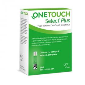 Тест полоски One Touch Select PLUS № 100
