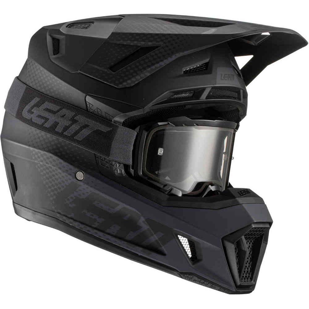 Leatt Kit Moto 7.5 V21.1 Black комплект шлем внедорожный и очки