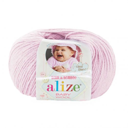 BABY WOOL (ALIZE) 275-сиреневый туман