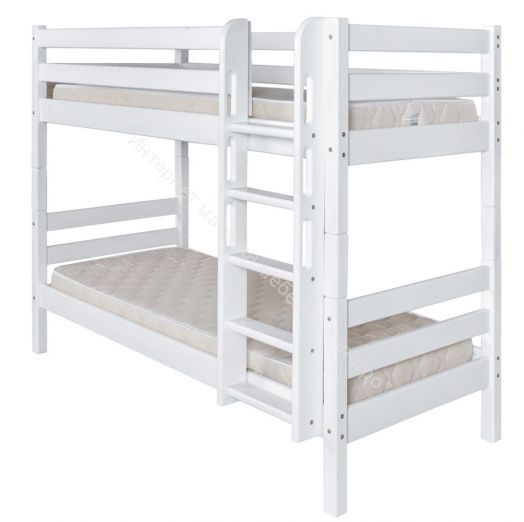 Шторы для двухъярусной кровати Соня (небесный, коралловый)  СТАНДАРТ