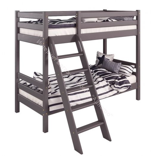 Шторы для двухъярусной кровати Соня (небесный, коралловый)  СТАНДАРТ