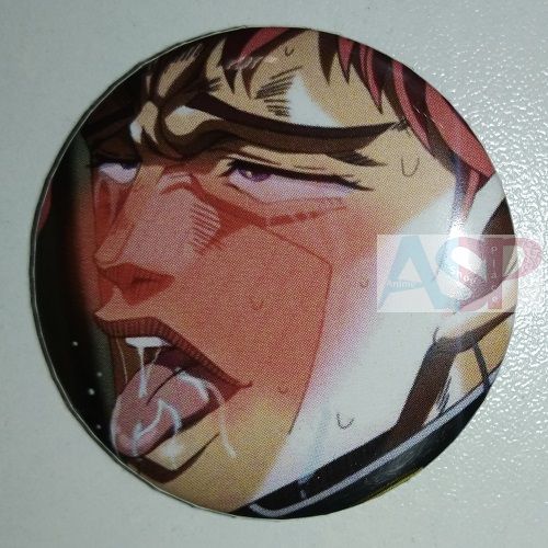 Значок (Средний 37 мм) Ahegao