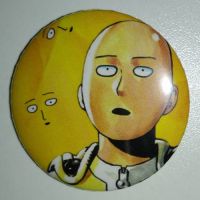 Значок (Средний 37 мм) One Punch Man