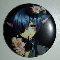 Значок (Средний 37 мм) Black Butler