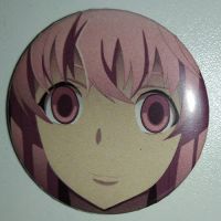 Значок (Средний 37 мм) Mirai Nikki