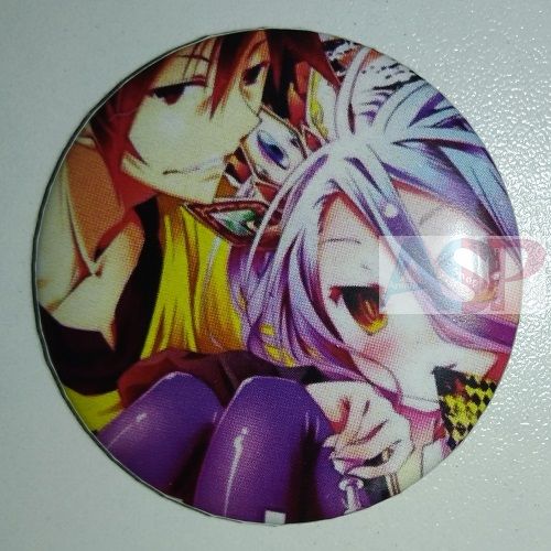 Значок (Средний 37 мм) No Game No Life