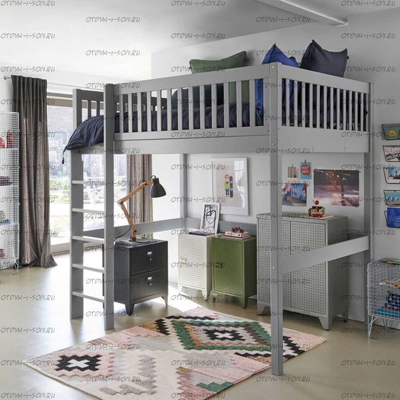 Кровать-чердак Cabinet Кадет №16