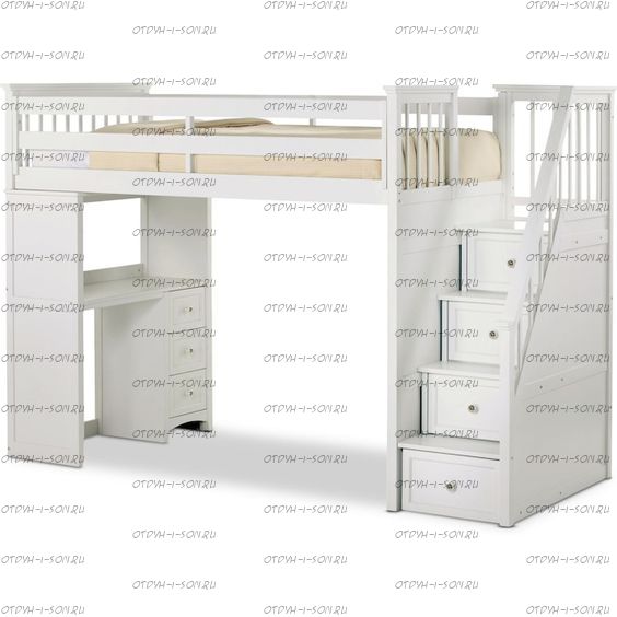 Кровать-чердак Cabinet Кадет №18, любые размеры