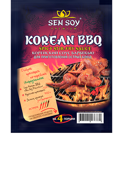 СЭНСОЙ СОУС ДЛЯ БАРБЕКЮ KOREAN BBQ 120г